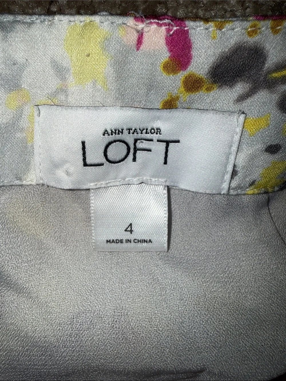 LOFT sleeveless sheath